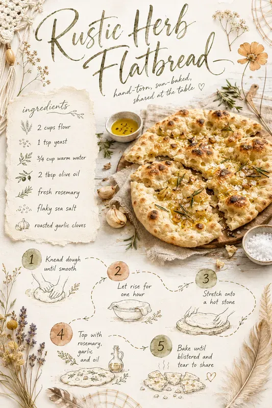 Boho Freespirit Recipe Poster Generator