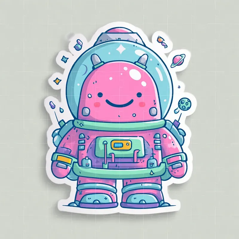 Cute Scifi Mascots