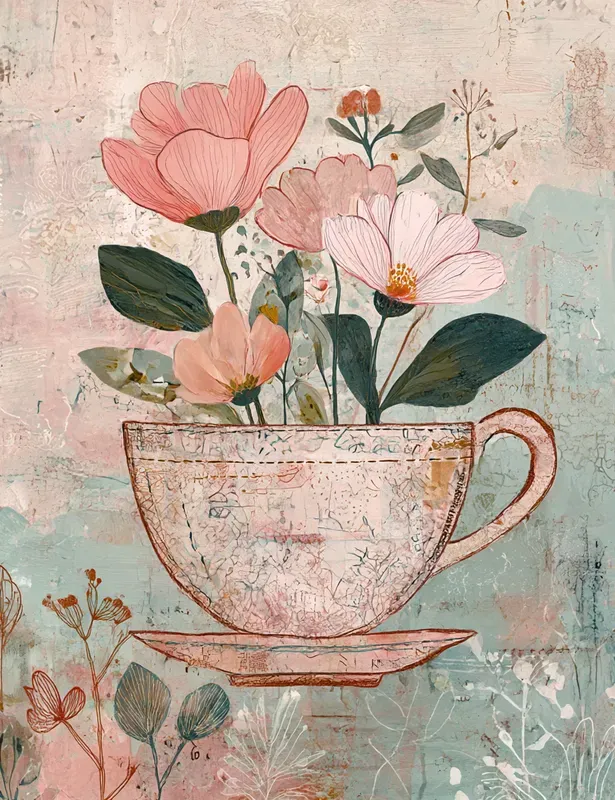 Soft Whimsical Folk Art Junk Journals