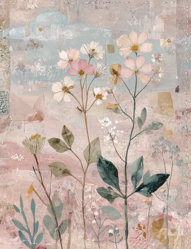 Soft Whimsical Folk Art Junk Journals