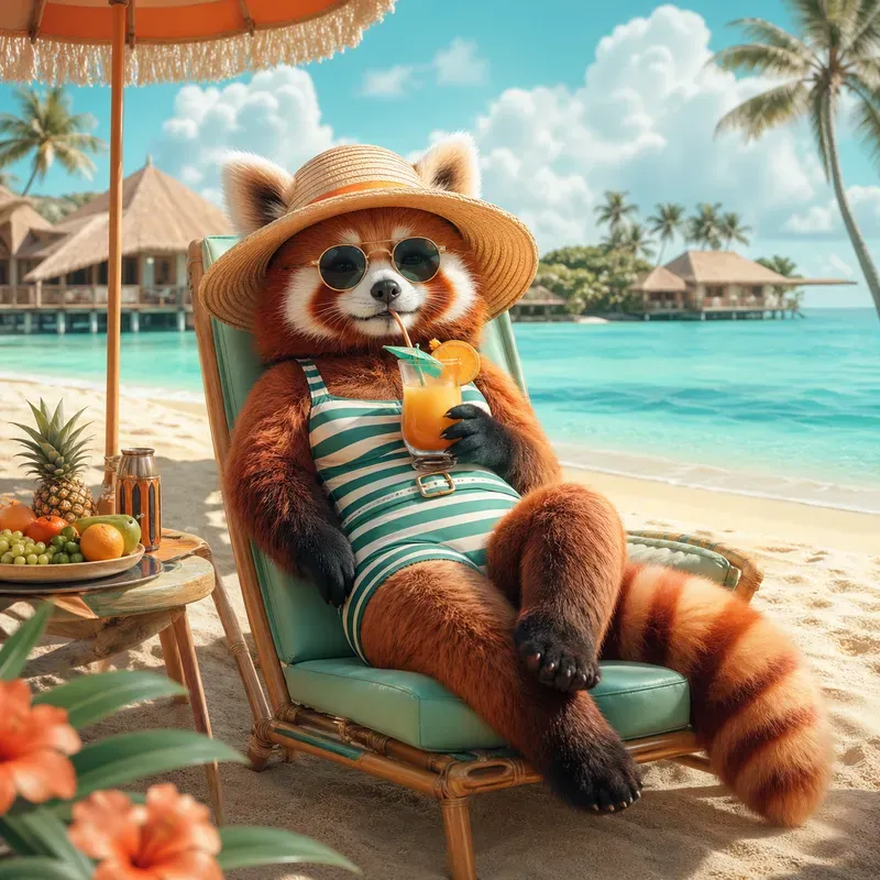 Luxury Animal Beach Icons