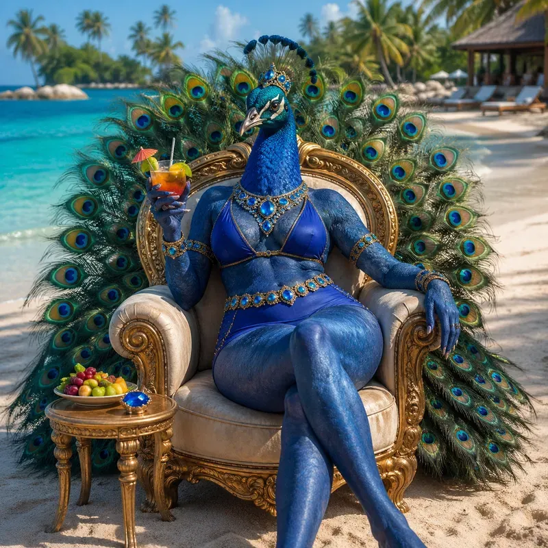 Luxury Animal Beach Icons