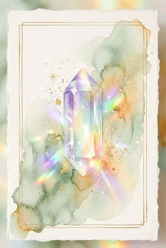 Mystic Ethereal Watercolor Tarot