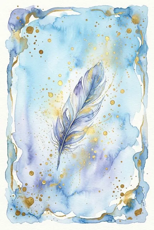 Mystic Ethereal Watercolor Tarot