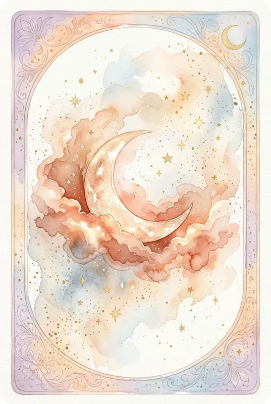 Mystic Ethereal Watercolor Tarot