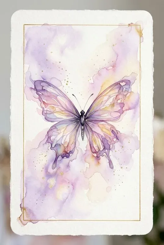 Mystic Ethereal Watercolor Tarot