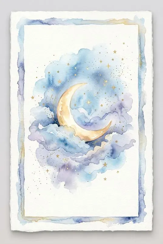 Mystic Ethereal Watercolor Tarot