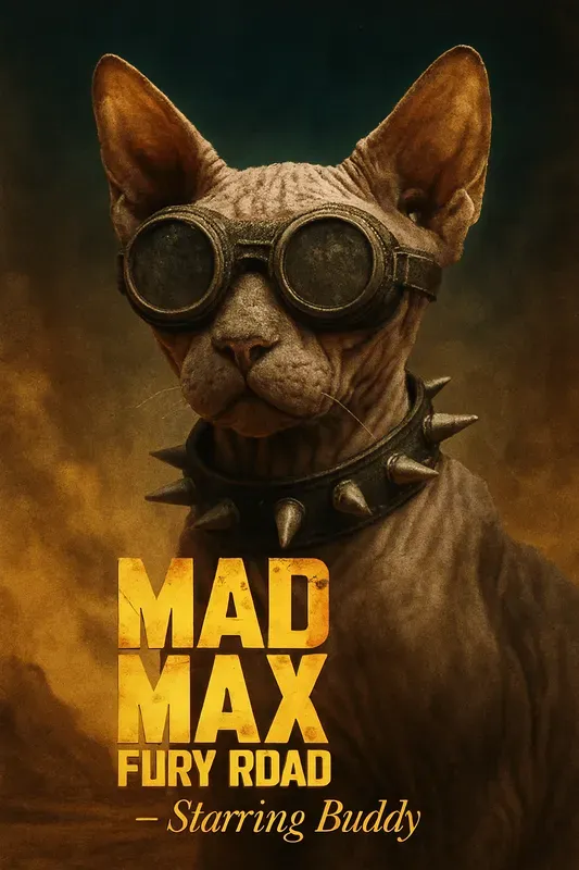 Your Pet As A Movie Star Cinematic Poses