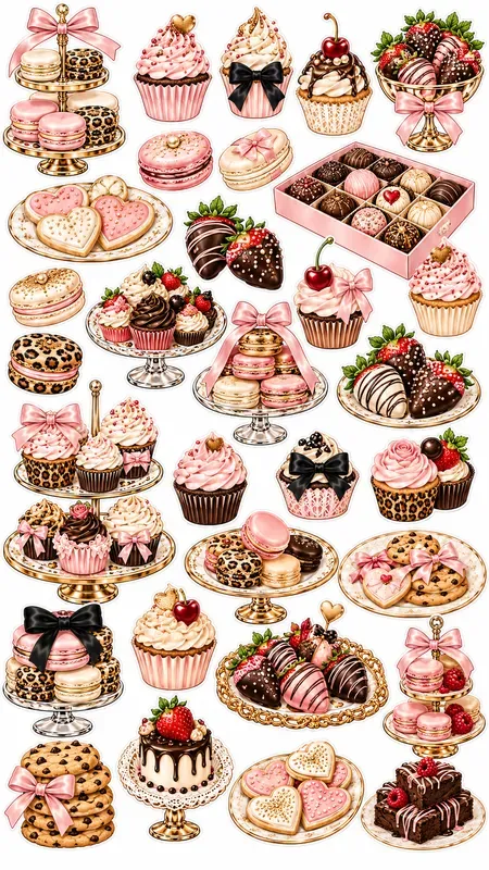 Chic New York Pajama Party Sticker Sheets