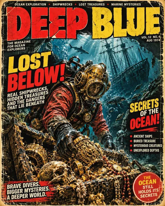 Vintage Adventure Magazine Covers