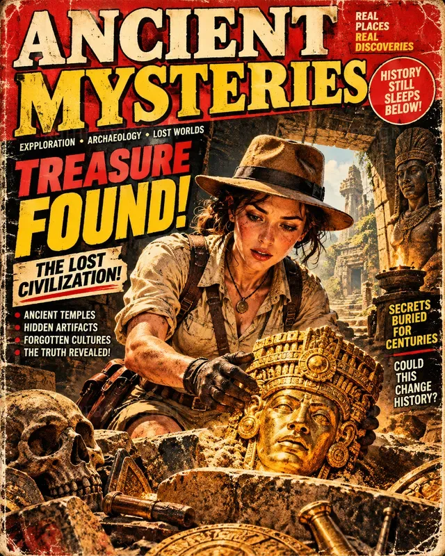 Vintage Adventure Magazine Covers