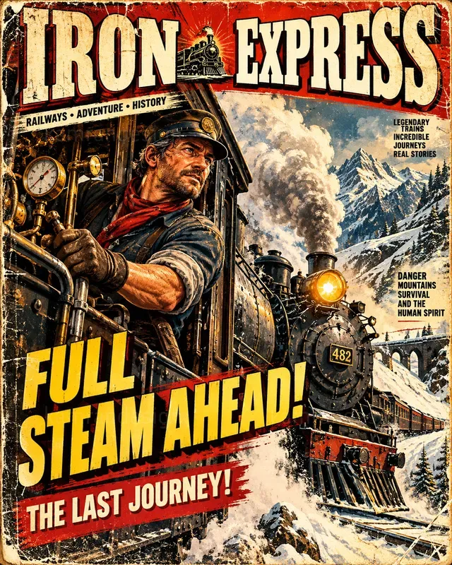 Vintage Adventure Magazine Covers