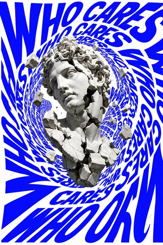 Kinetic Type Vortex Posters