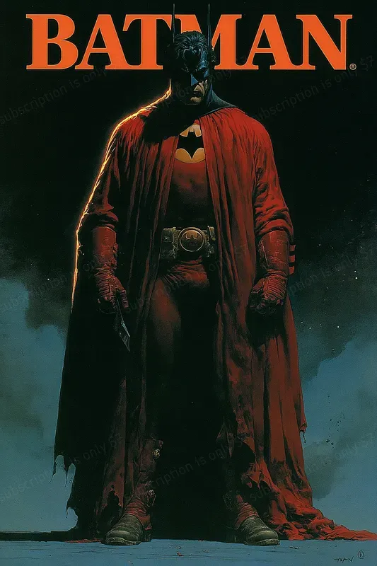 Hero Icons Dark Poster Series