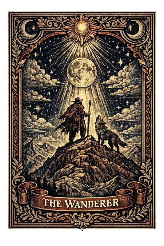 Tarot Cards Illustration Tshirts