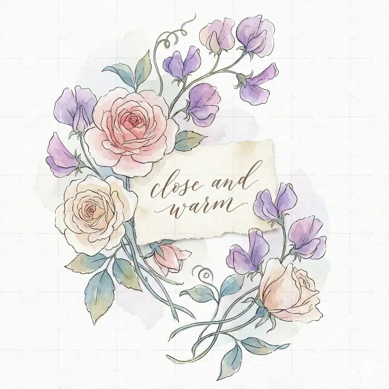 Poetic Watercolor Florals