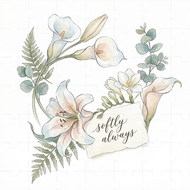 Poetic Watercolor Florals