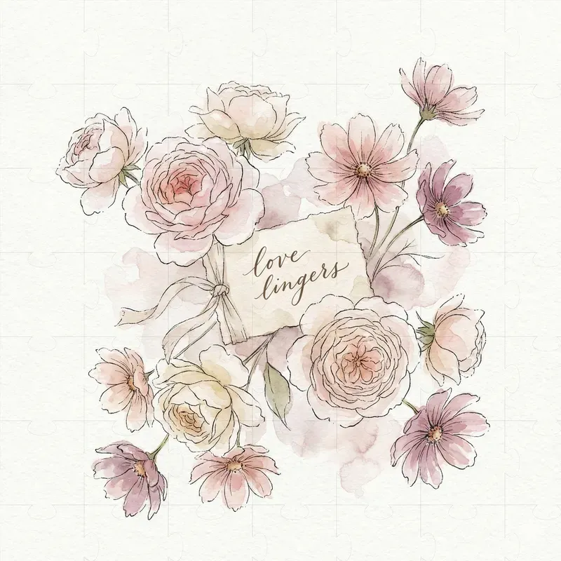 Poetic Watercolor Florals