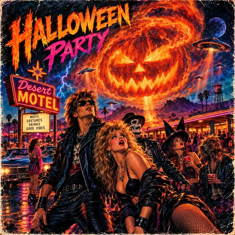 80s Bmovie Halloween Posters