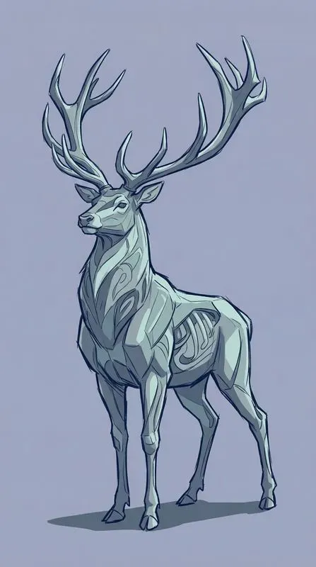 Stylized 2D Character Concept Art Jsons