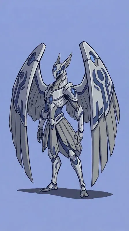 Stylized 2D Character Concept Art Jsons