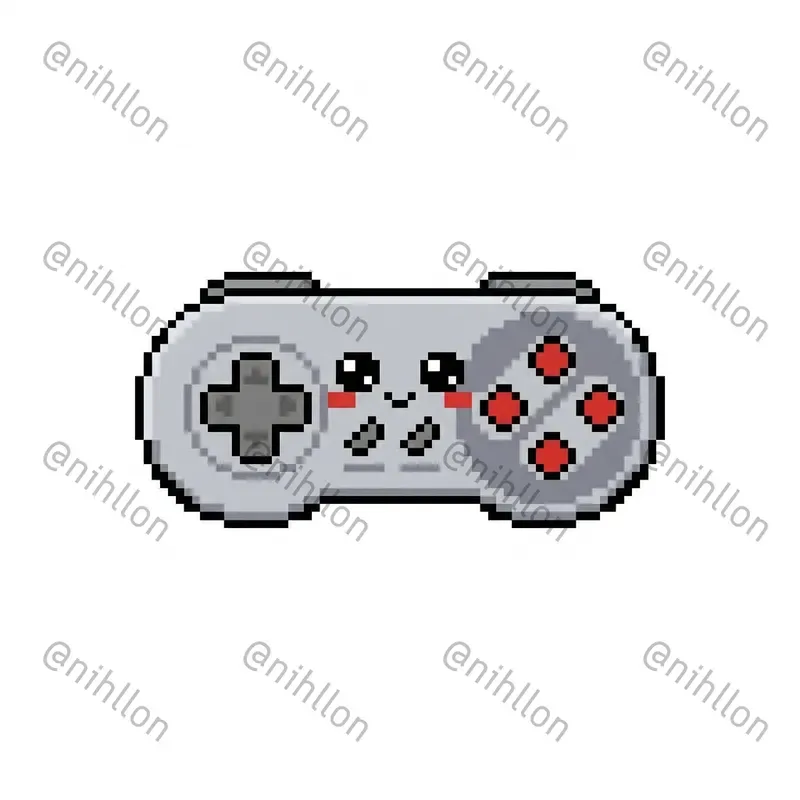 Pixel Cute Kawaii Cliparts