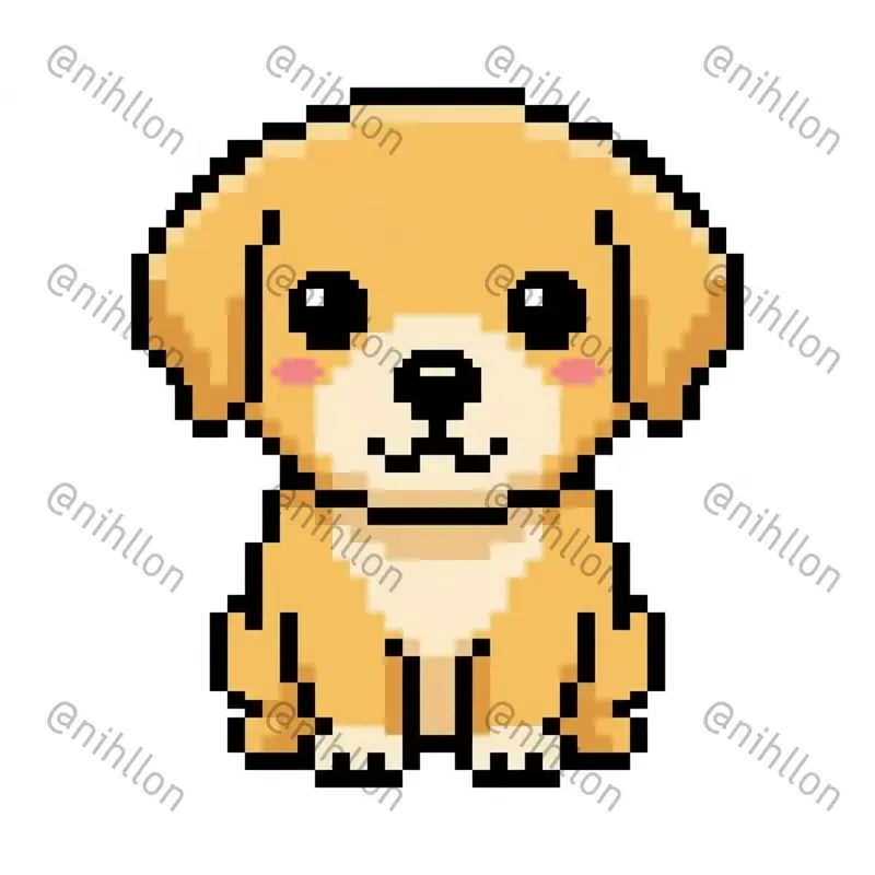 Pixel Cute Kawaii Cliparts