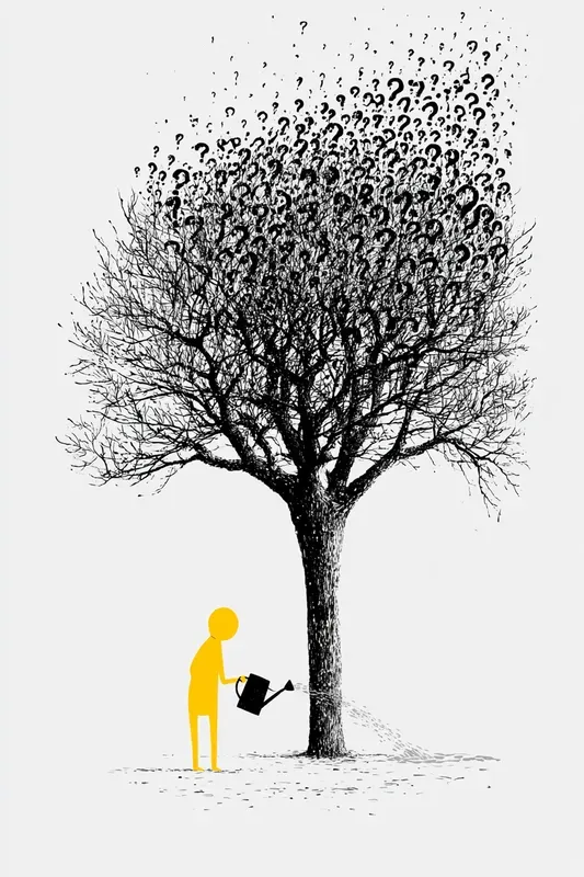 Minimalist Stick Figure Conceptuals