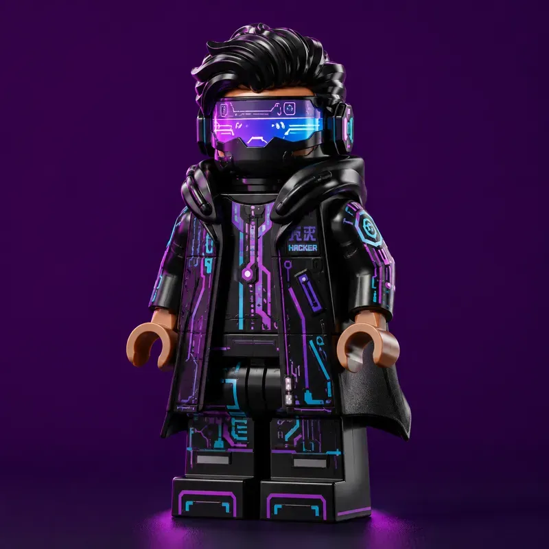 3D Cinematic Brick Toy Minifigures