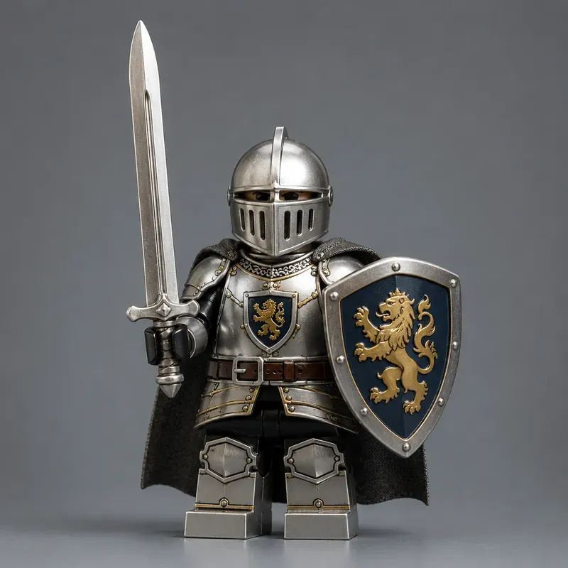 3D Cinematic Brick Toy Minifigures