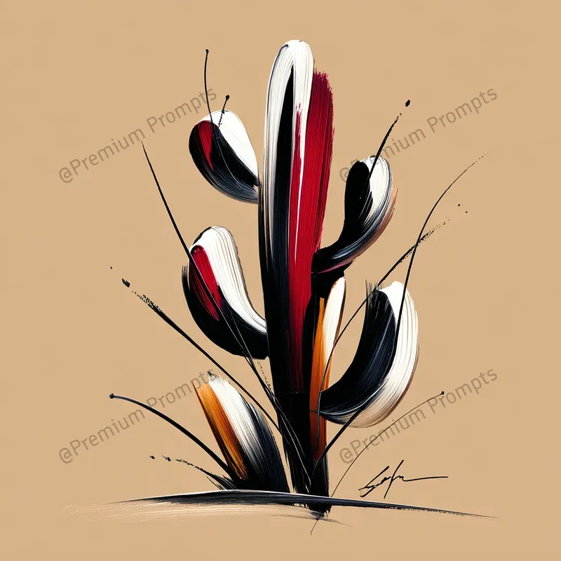 Heavy Impasto Brushstrokes Clipart Logos