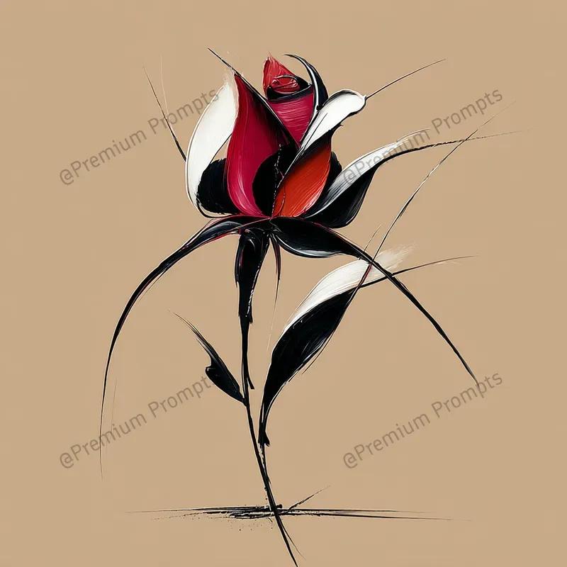 Heavy Impasto Brushstrokes Clipart Logos