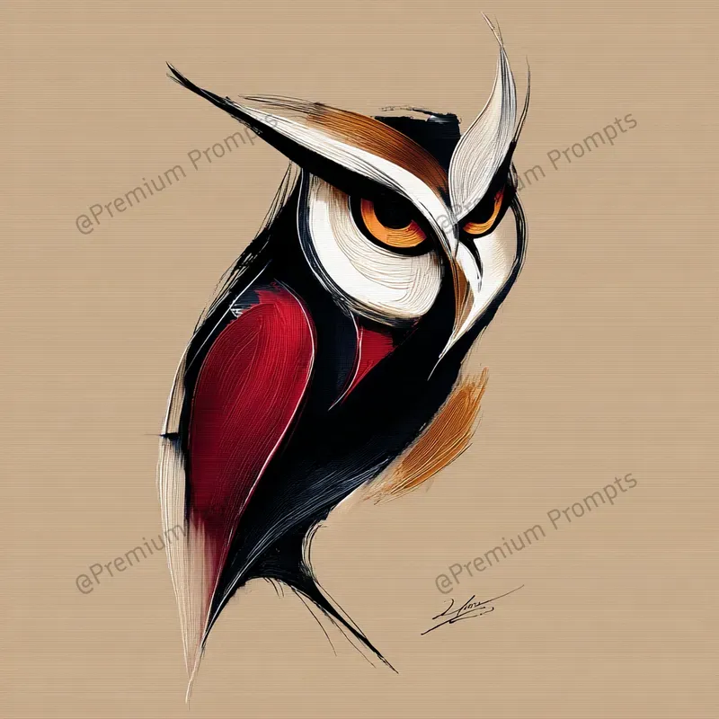 Heavy Impasto Brushstrokes Clipart Logos