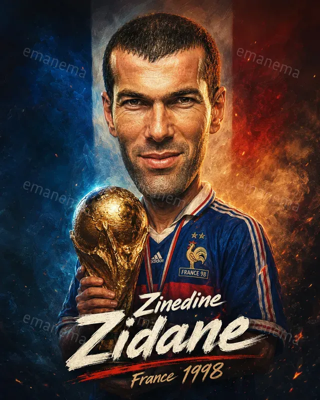 Fifa World Cup Caricature Portraits