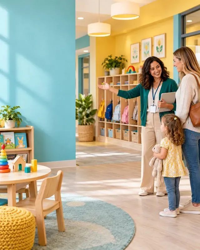 Childcare Center Ad Visuals