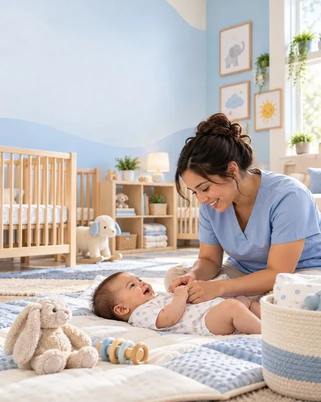Childcare Center Ad Visuals
