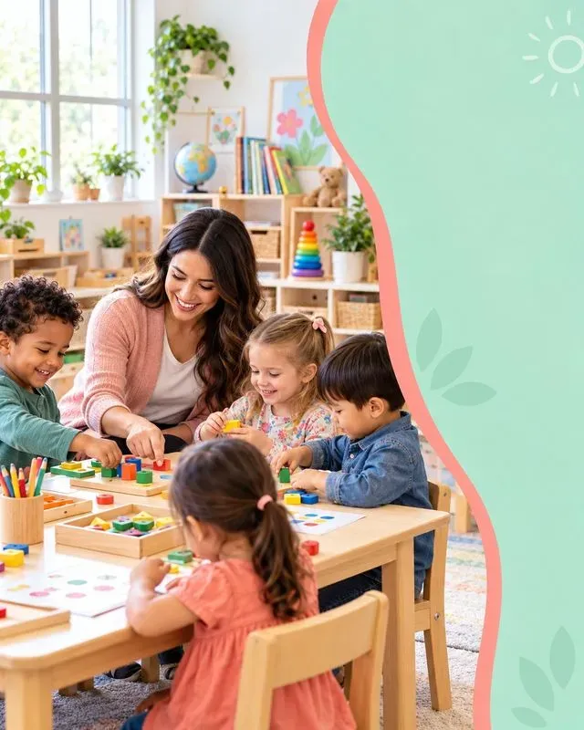 Childcare Center Ad Visuals