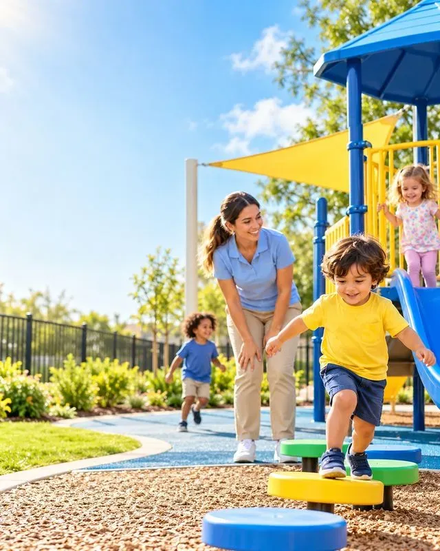 Childcare Center Ad Visuals