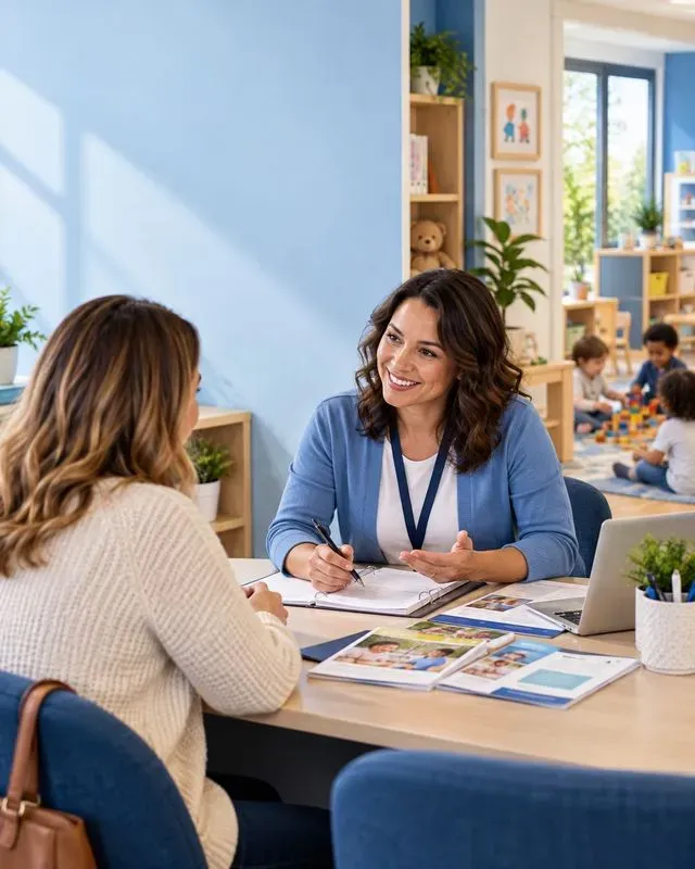 Childcare Center Ad Visuals