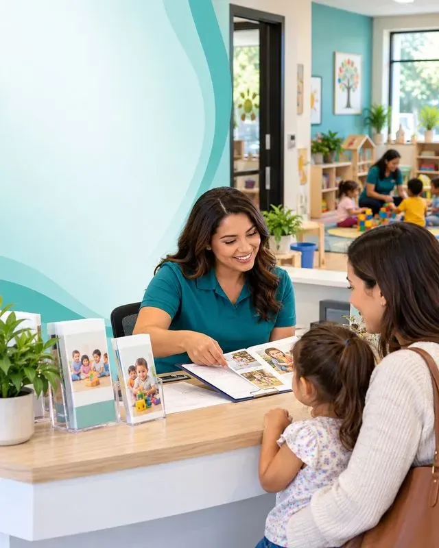 Childcare Center Ad Visuals