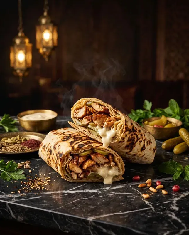 Middle Eastern Food Ad Photos