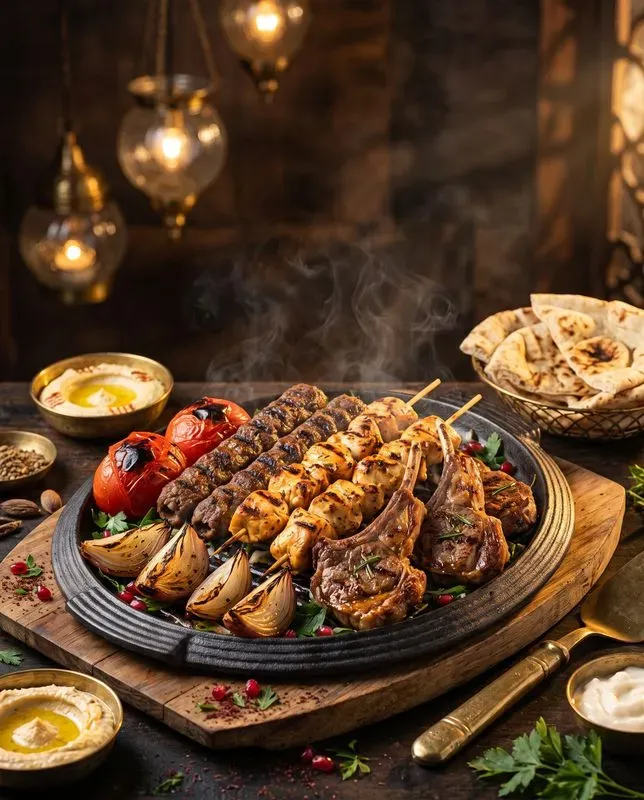 Middle Eastern Food Ad Photos