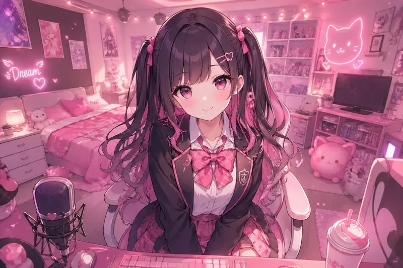 Seamless Anime Character Backgrounds