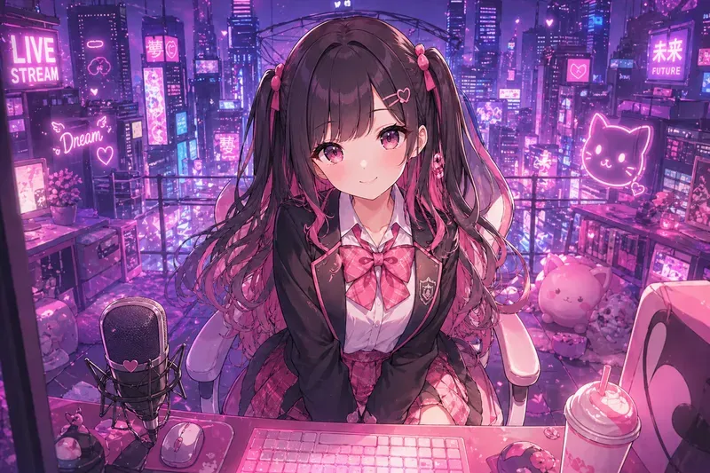 Seamless Anime Character Backgrounds