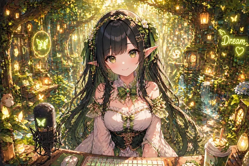Seamless Anime Character Backgrounds