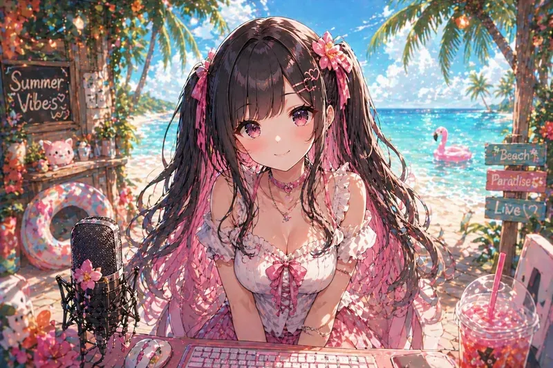 Seamless Anime Character Backgrounds