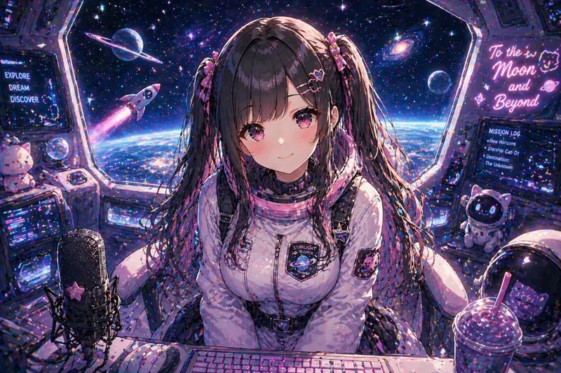 Seamless Anime Character Backgrounds