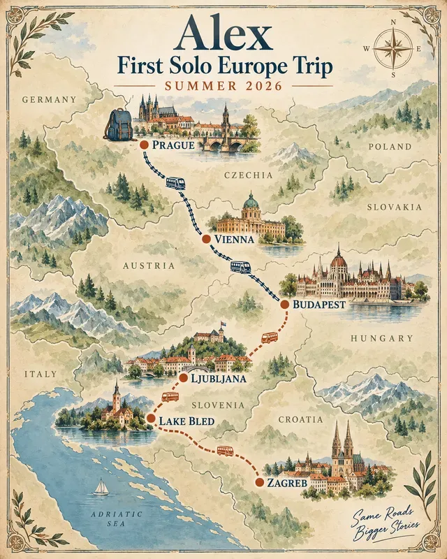 Personalized Travel Route Maps
