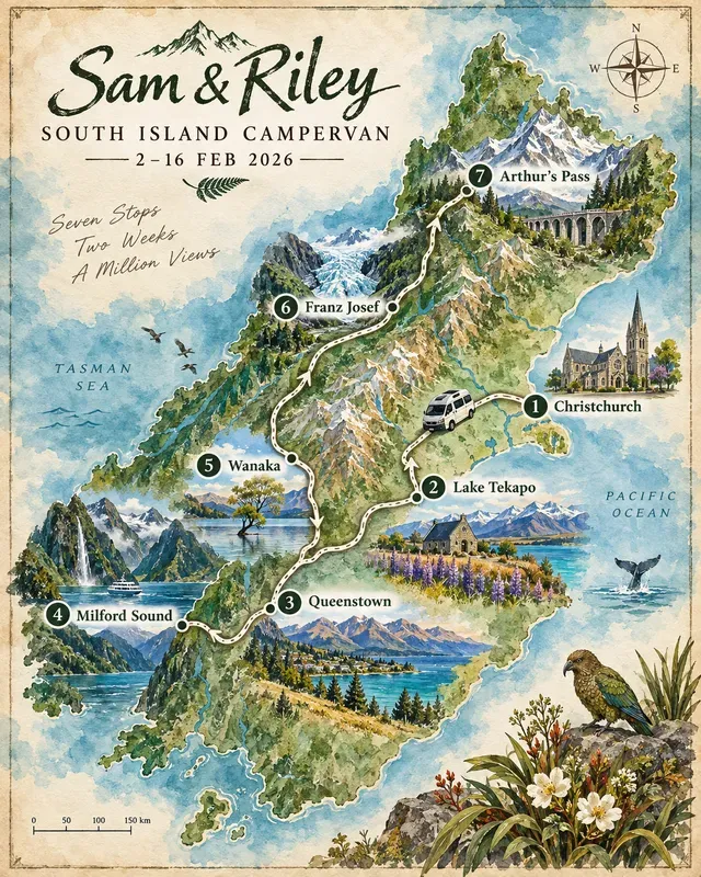 Personalized Travel Route Maps