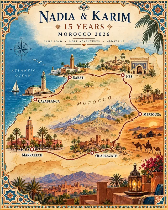 Personalized Travel Route Maps
